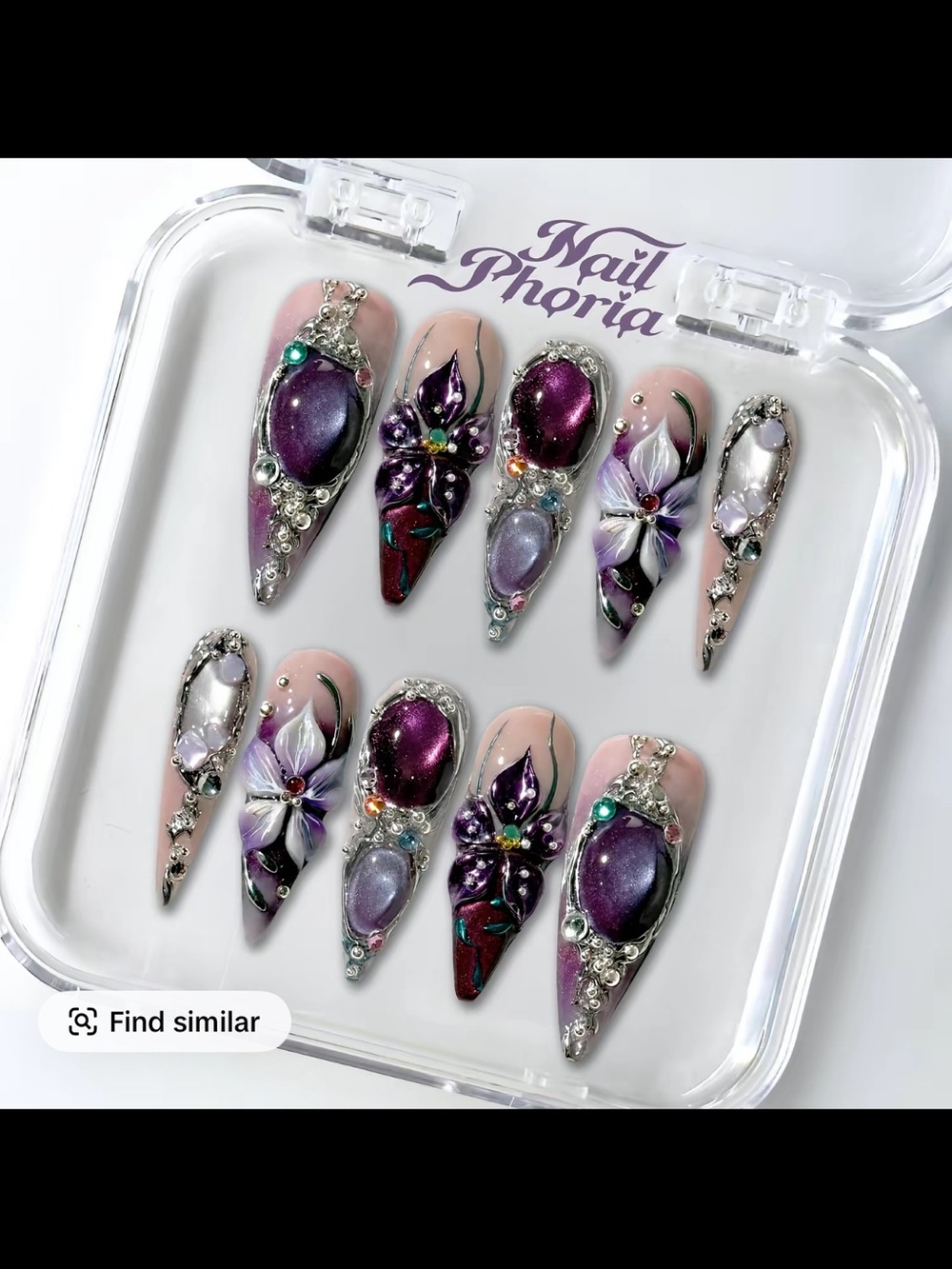 Nailphoria Nebula Throne Press-On Nail Set